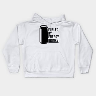 Fueled By Energy Drinks Kids Hoodie